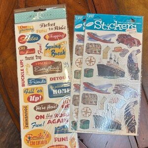 Travel and Adventure Themed Stickers